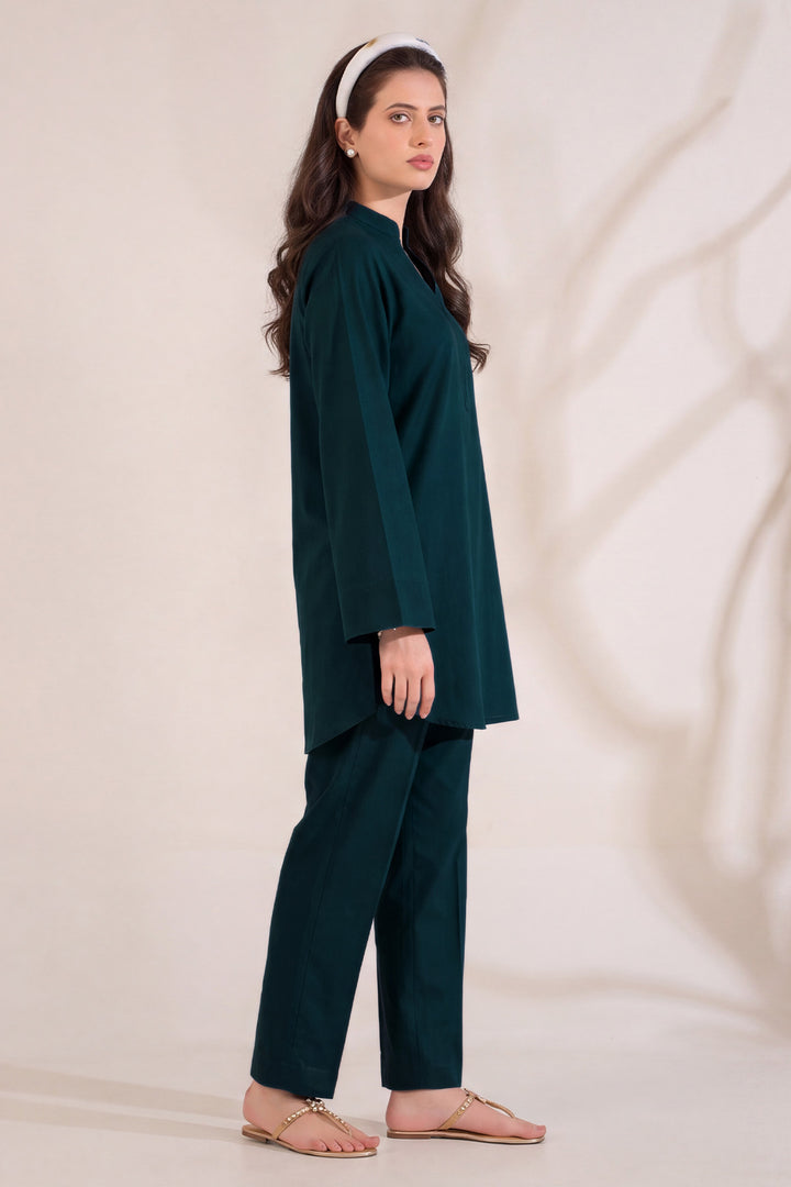 6328-AVAIA EMBROIDERED KHADDAR STITCHED