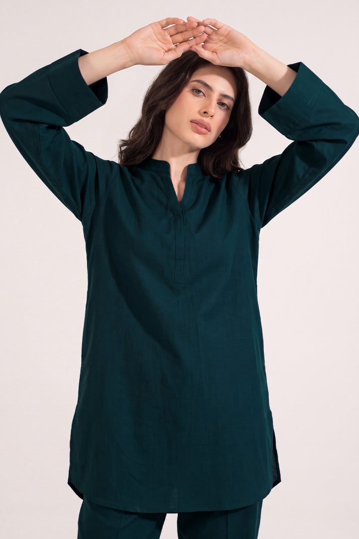 6328-AVAIA EMBROIDERED KHADDAR STITCHED