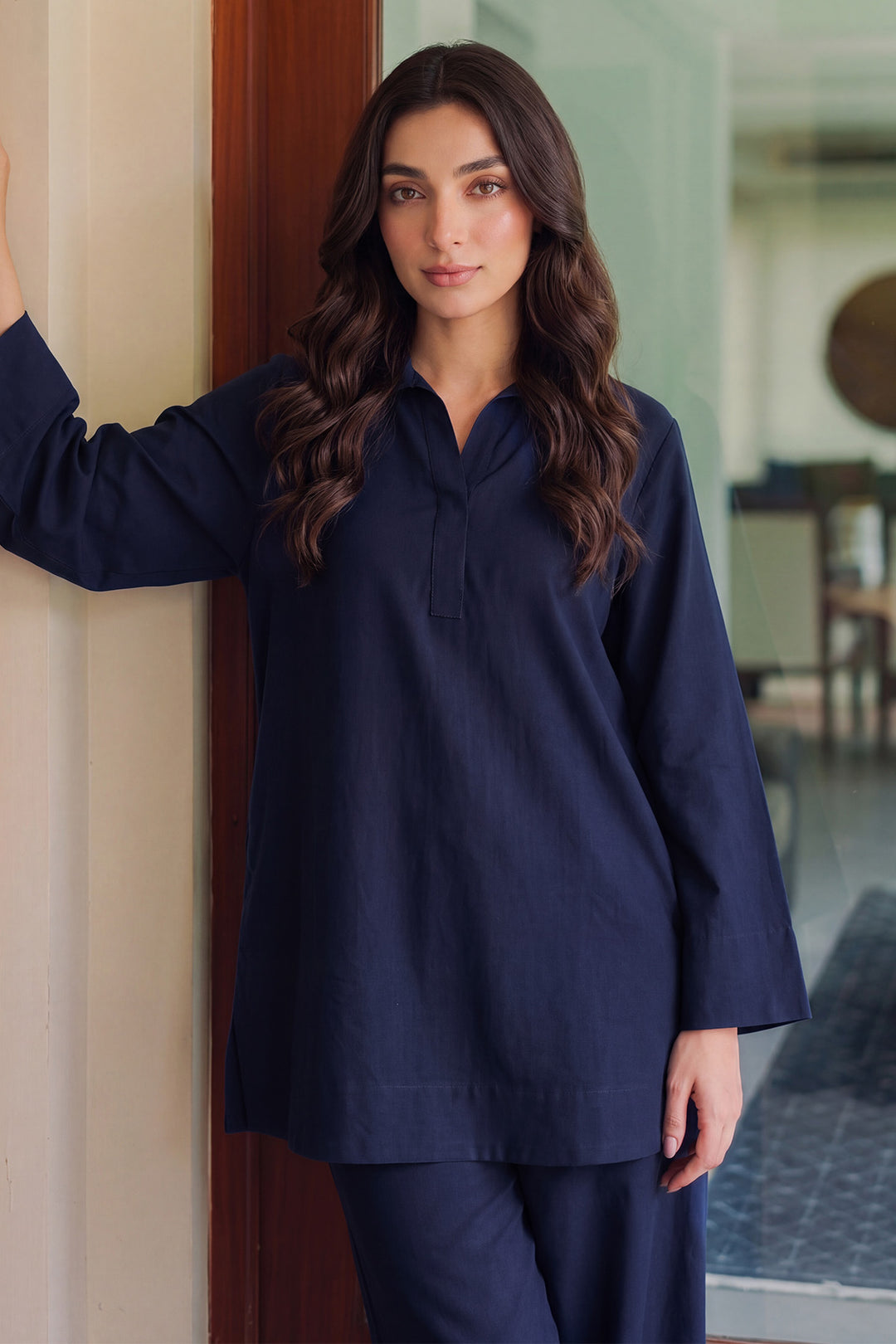 6331-YUSRA DYED GEORGETTE STITCHED