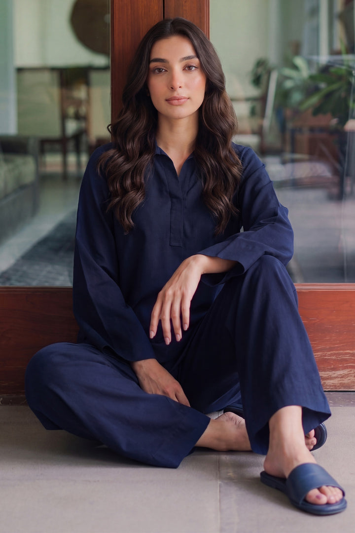 6331-YUSRA DYED GEORGETTE STITCHED