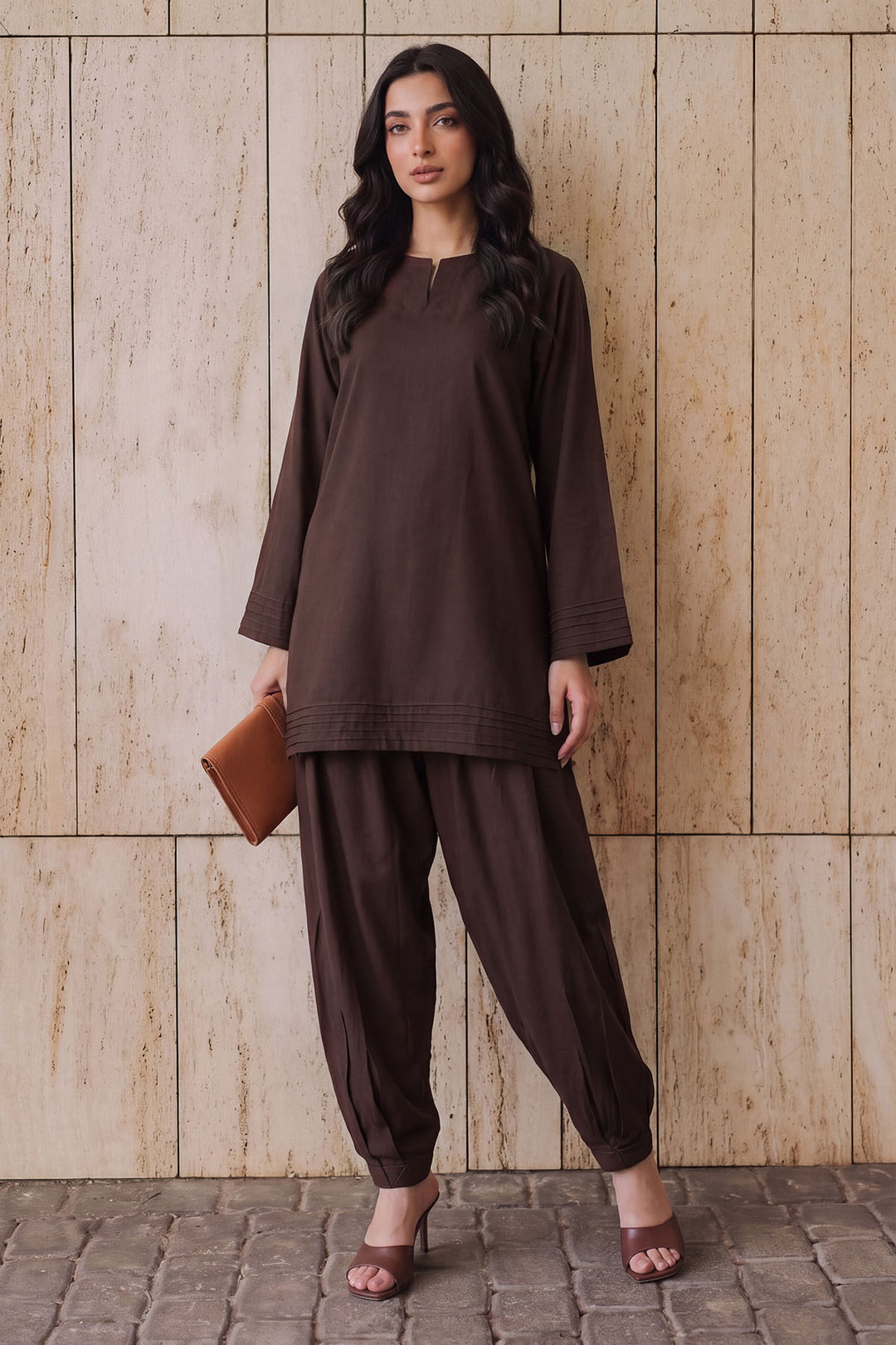 6332-ZARGUL DYED GEORGETTE STITCHED