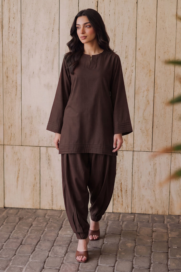 6332-ZARGUL DYED GEORGETTE STITCHED