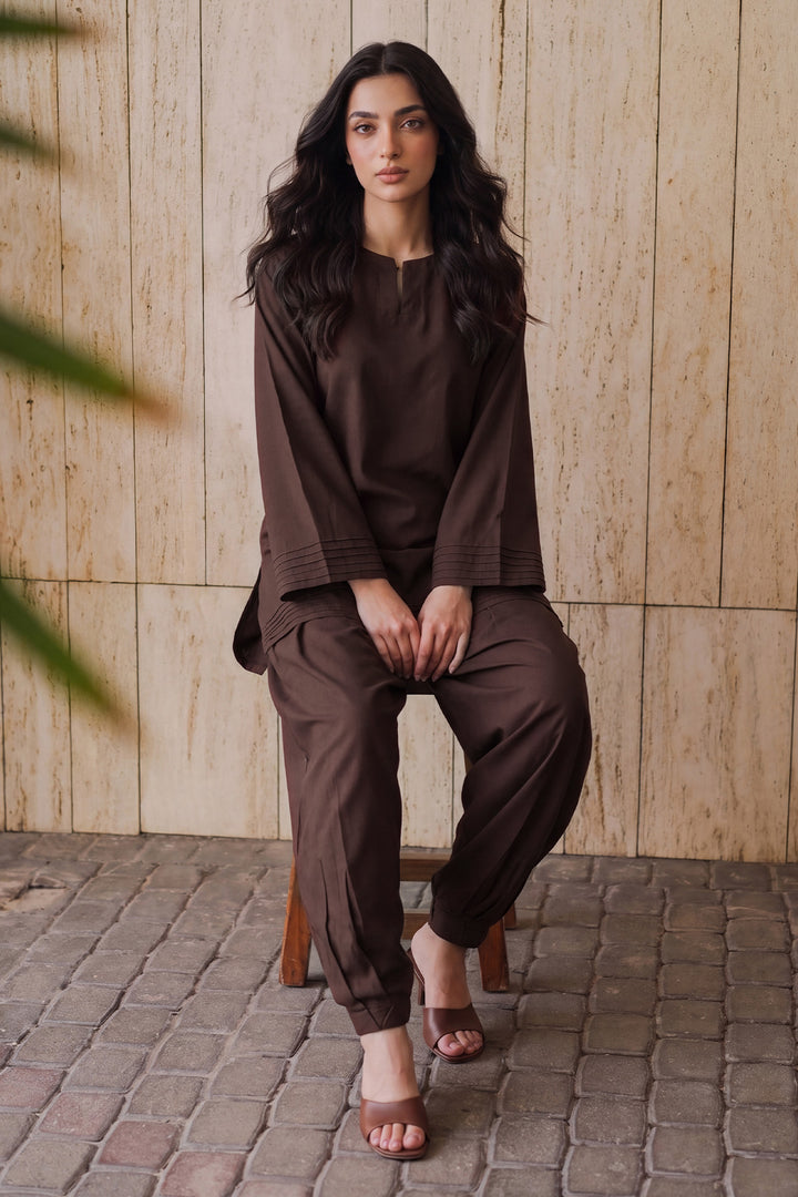 6332-ZARGUL DYED GEORGETTE STITCHED