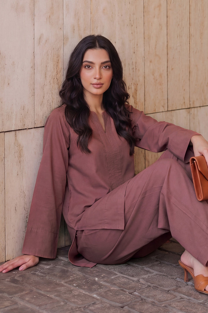 6333-ALORA DYED GEORGETTE STITCHED