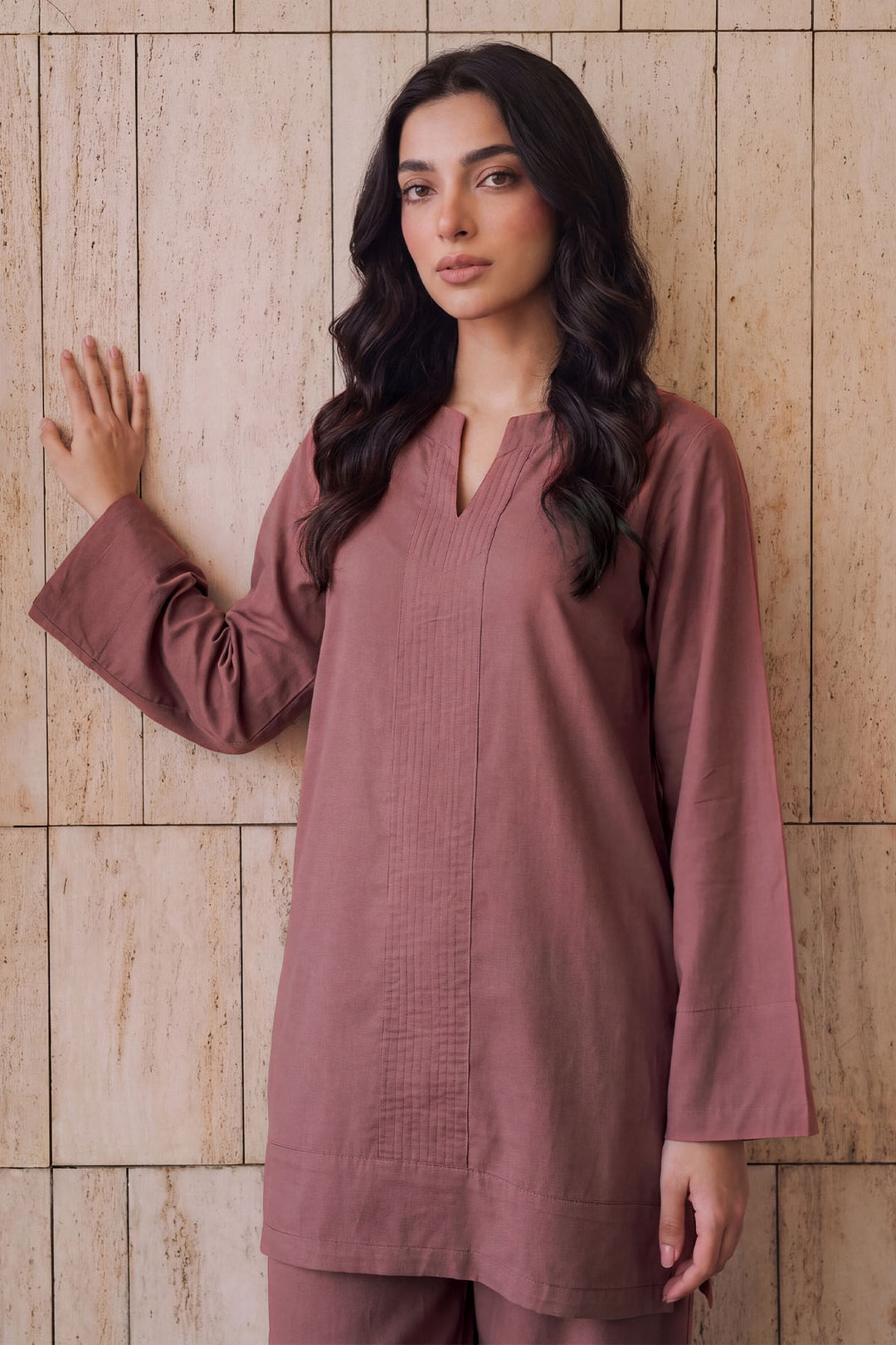 6333-ALORA DYED GEORGETTE STITCHED