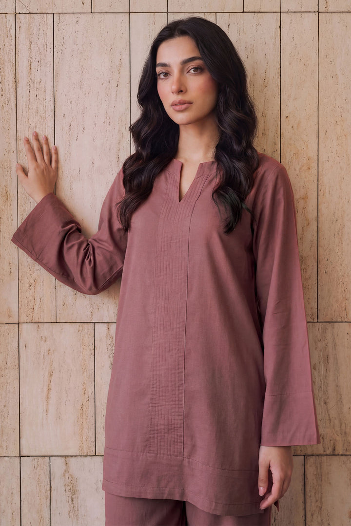 6333-ALORA DYED GEORGETTE STITCHED