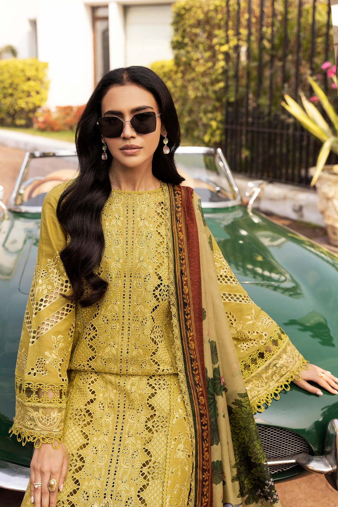 5329-LISETTE EMBROIDERED LAWN UNSTITCHED