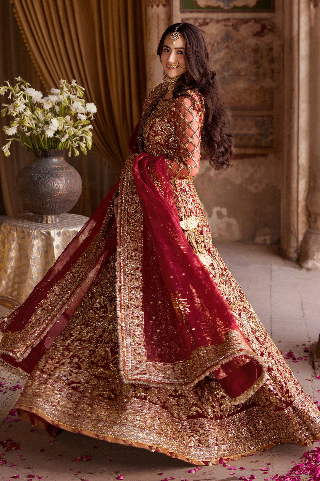0004-RIWAAYAT HAND EMBELLISHED SILK NET STITCHED