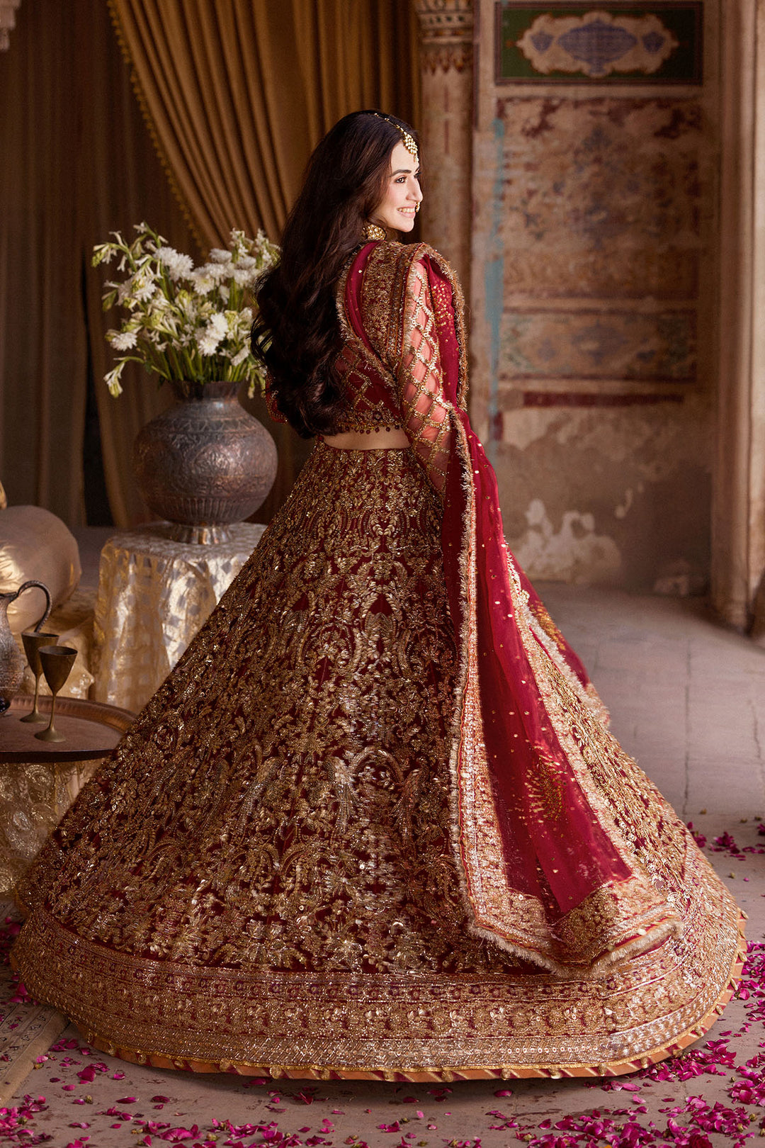 0004-RIWAAYAT HAND EMBELLISHED SILK NET STITCHED