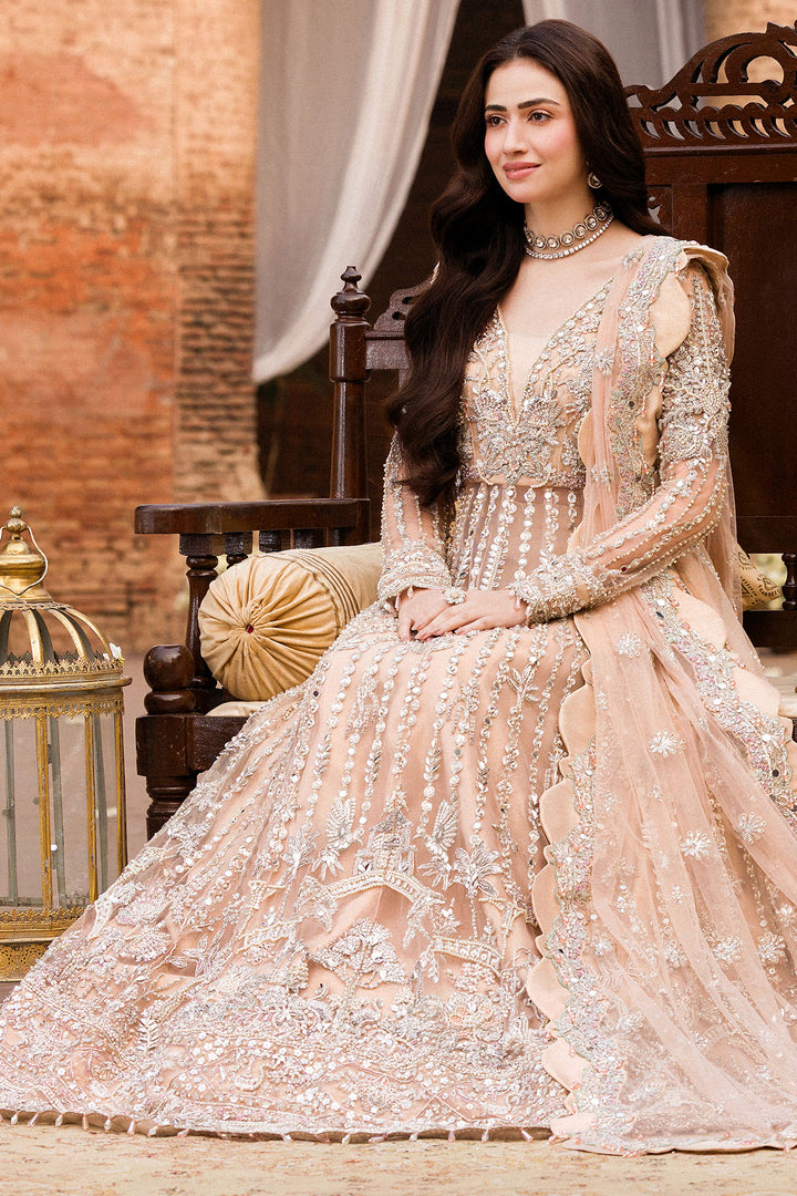 0008-DASTAAN HAND EMBELLISHED SILK NET STITCHED
