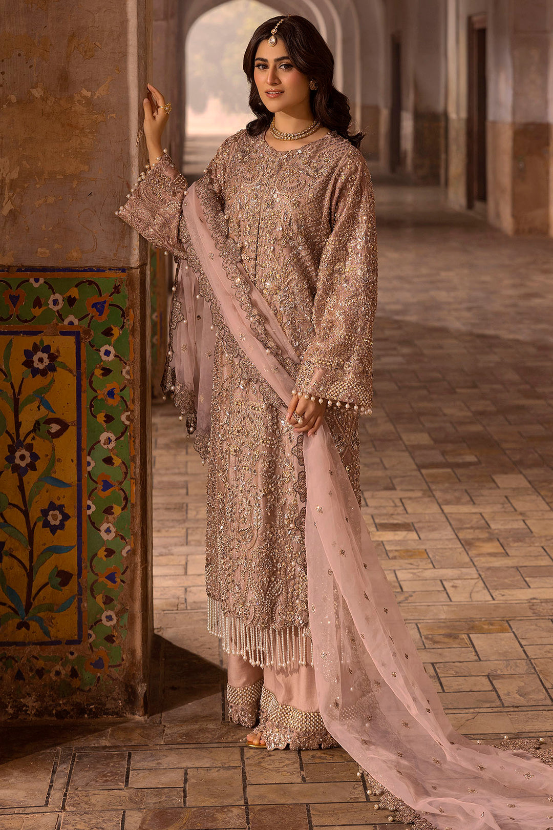 0012-MAYASA EMBROIDERED MESSORI STITCHED