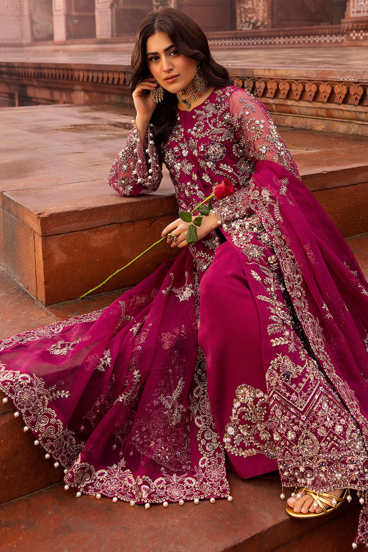 0013-HEER EMBROIDERED ORGANZA STITCHED