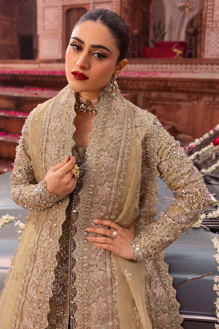 0017-PARINAZ EMBROIDERED ORGANZA STITCHED