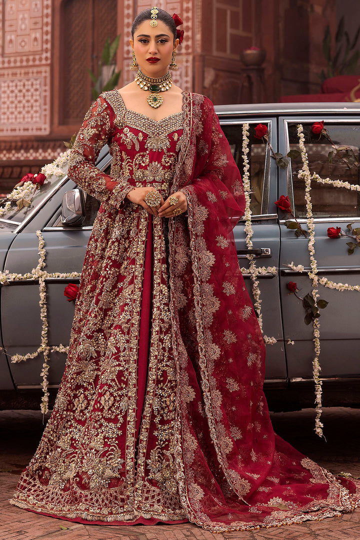 0019-SHANARA EMBROIDERED ORGANZA STITCHED