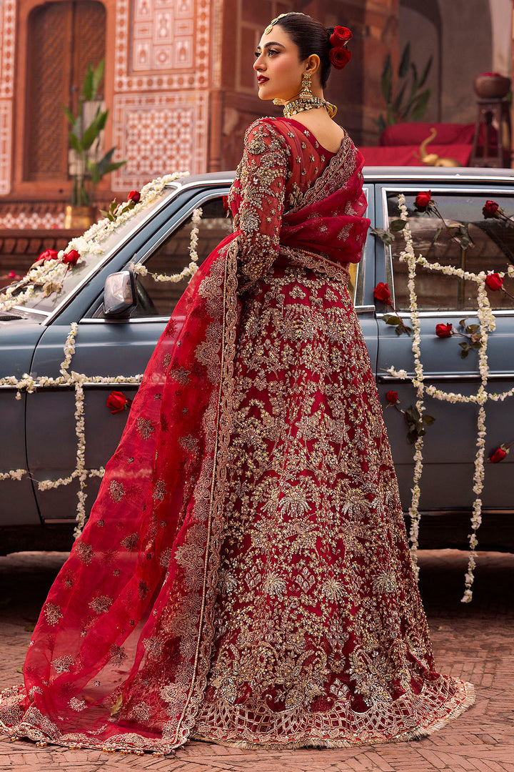 0019-SHANARA EMBROIDERED ORGANZA STITCHED