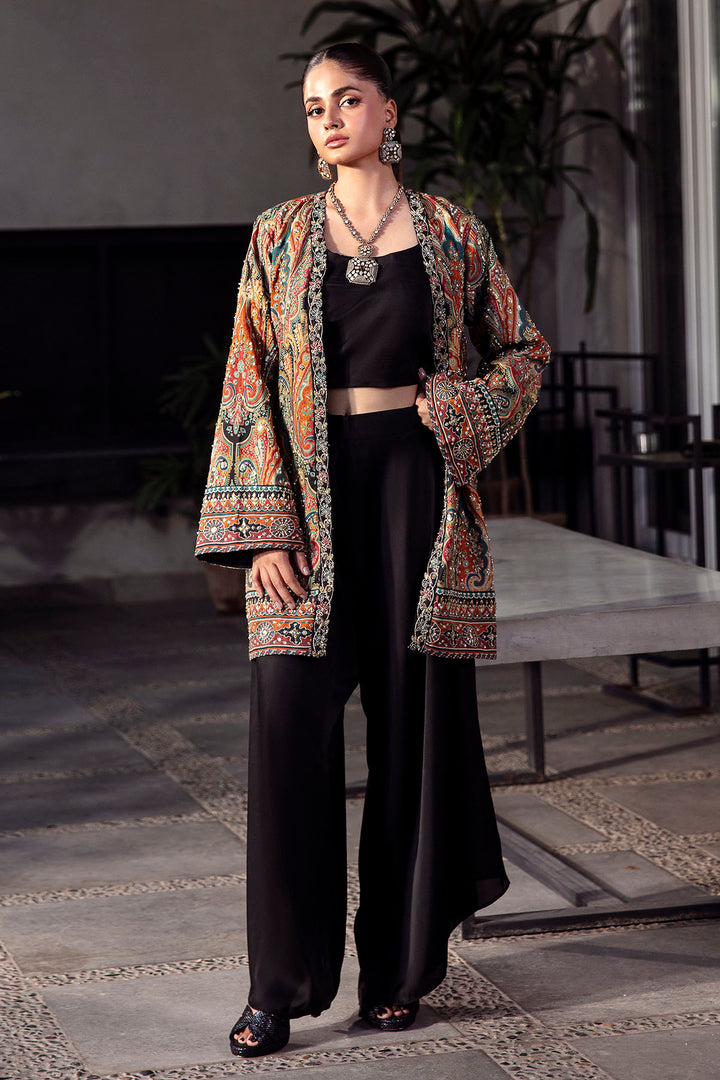 0022-DUSKY-NIGHTS DIGITAL PRINTED COTTON SILK STITCHED