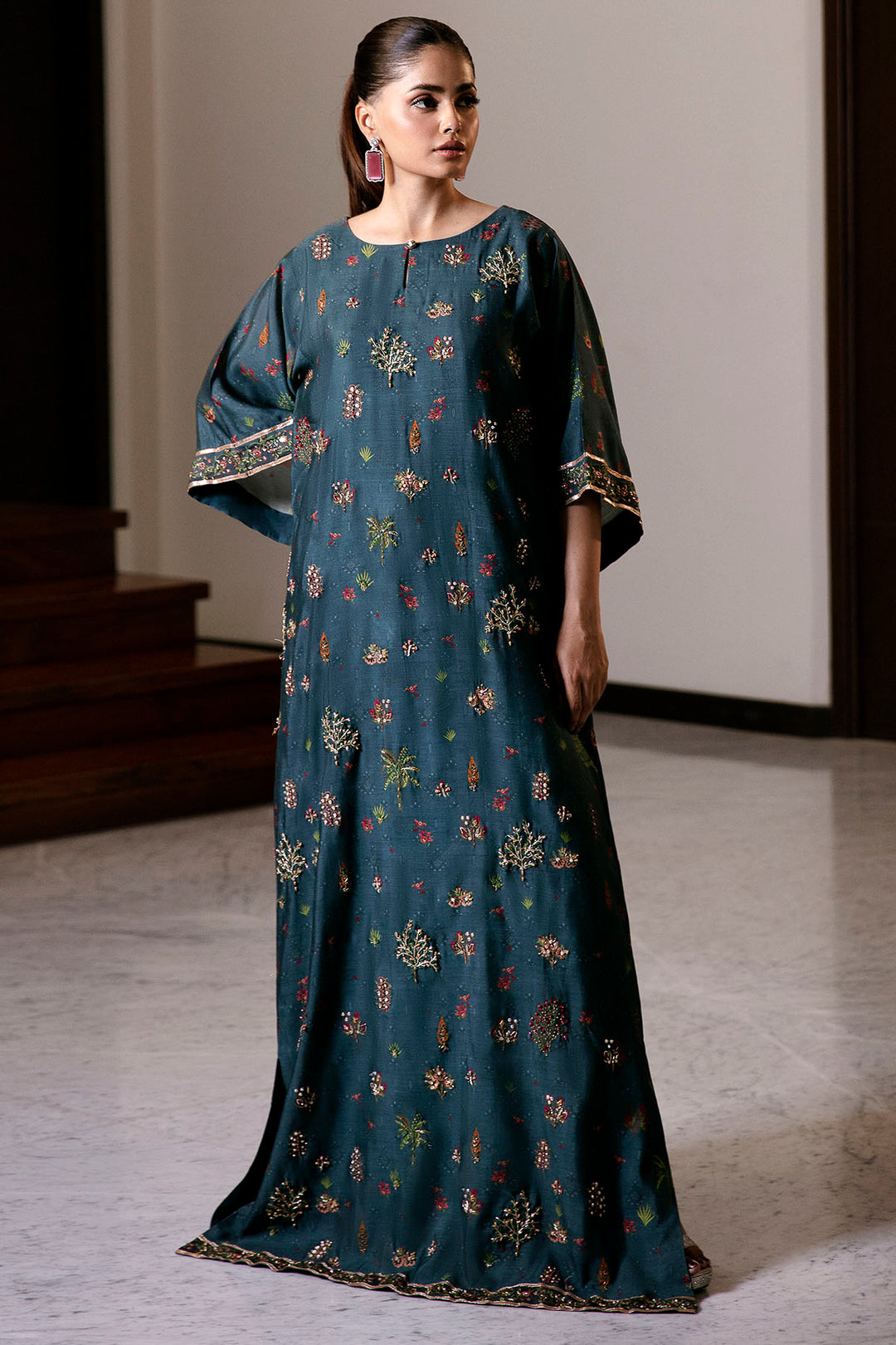 0024-LUMINA DIGITAL PRINTED COTTON SILK STITCHED