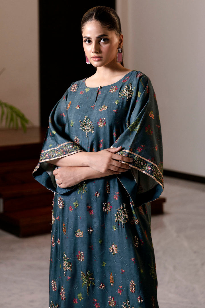 0024-LUMINA DIGITAL PRINTED COTTON SILK STITCHED