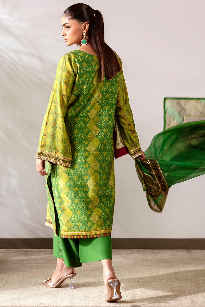 0026-FOREST-TWILIGHT DIGITAL PRINTED COTTON SILK STITCHED