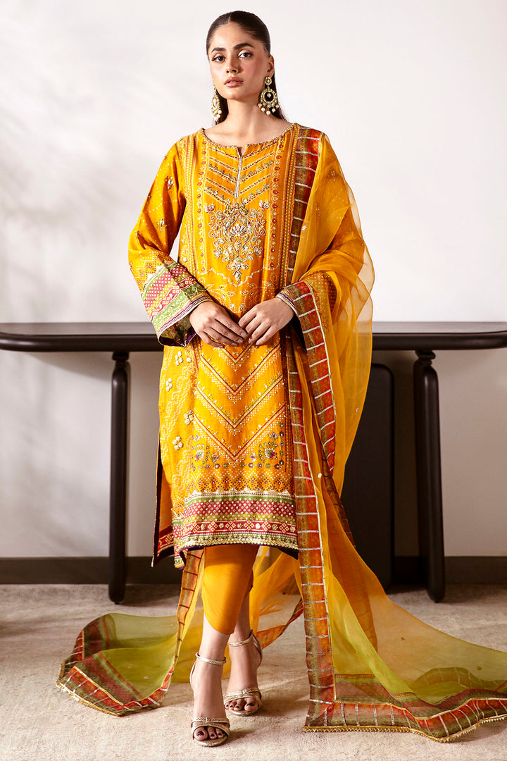 0027-ETHNIL DIGITAL PRINTED COTTON SILK STITCHED