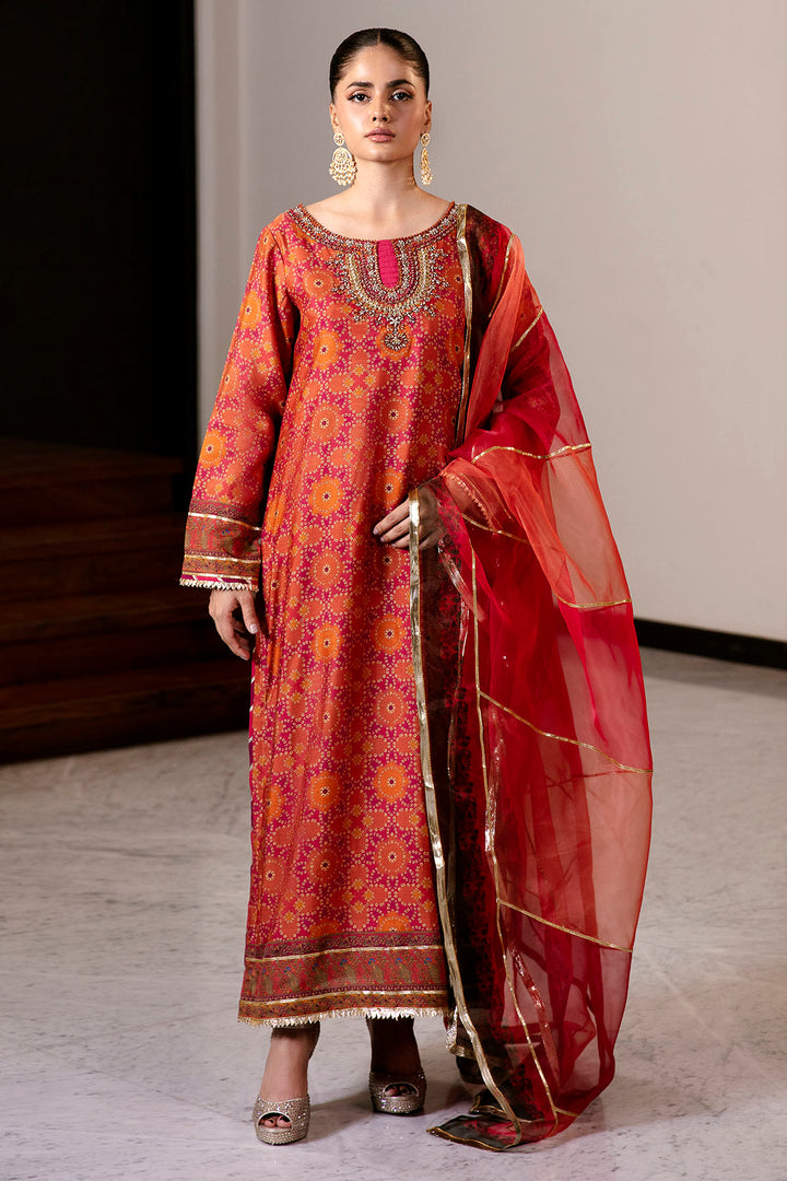 0029-ETERNITY DIGITAL PRINTED COTTON SILK STITCHED