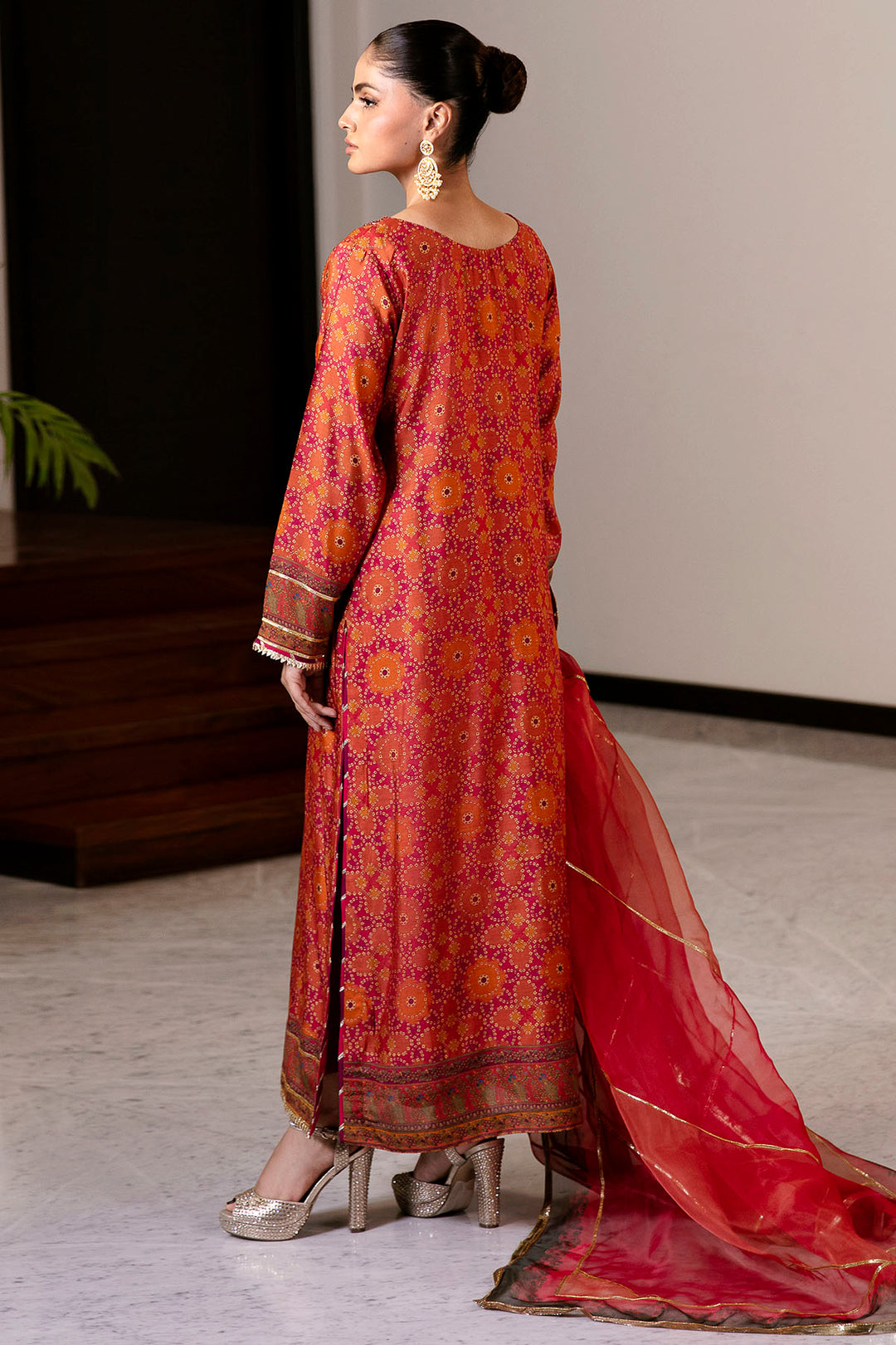 0029-ETERNITY DIGITAL PRINTED COTTON SILK STITCHED