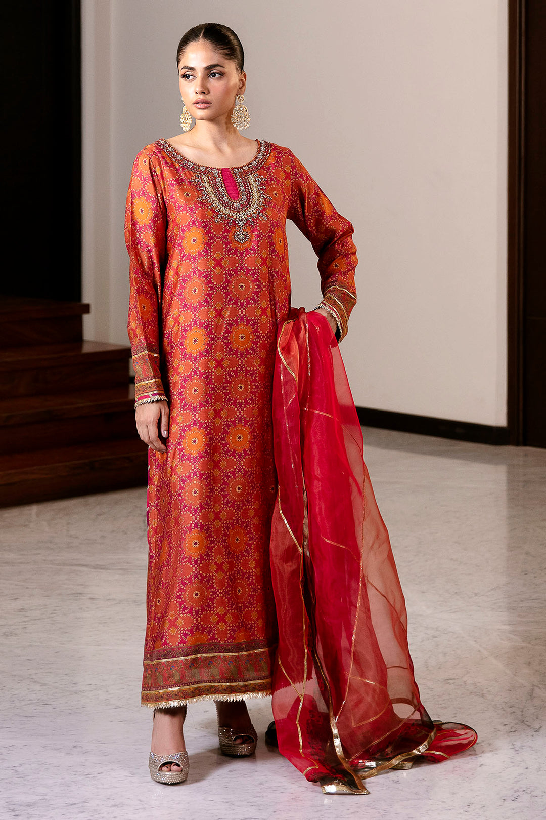 0029-ETERNITY DIGITAL PRINTED COTTON SILK STITCHED