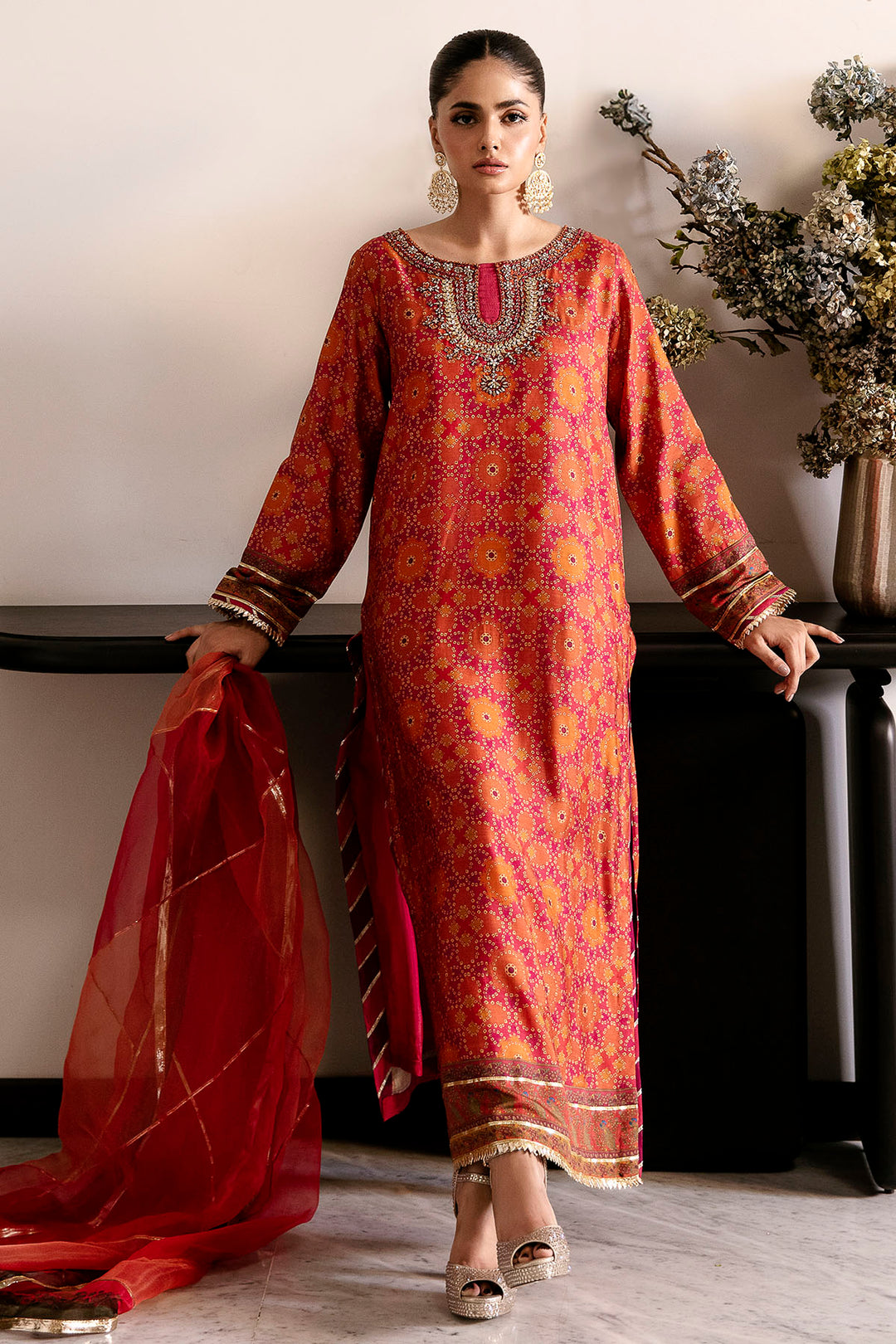 0029-ETERNITY DIGITAL PRINTED COTTON SILK STITCHED