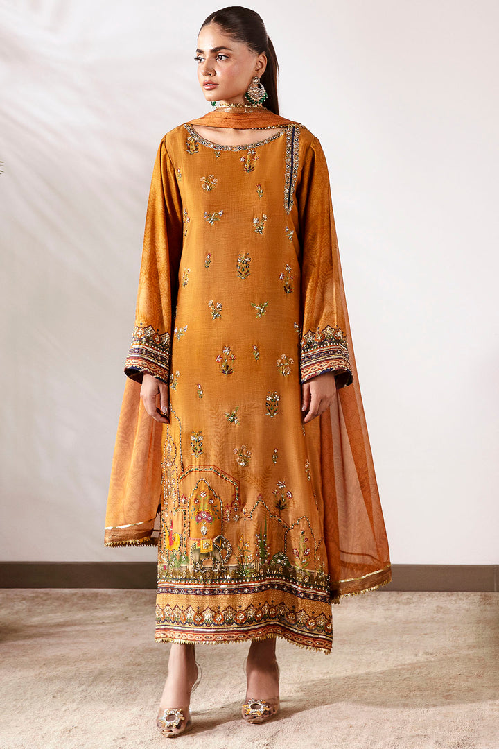 0030-ORNATE-WHISPERS DIGITAL PRINTED COTTON SILK STITCHED