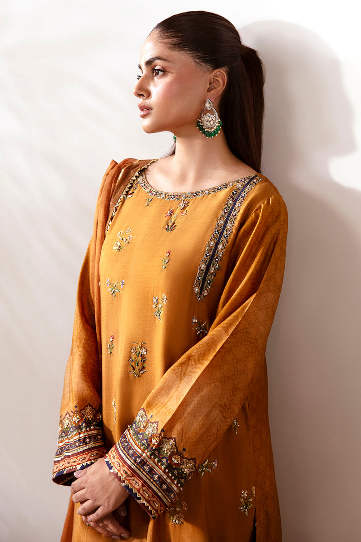 0030-ORNATE-WHISPERS DIGITAL PRINTED COTTON SILK STITCHED