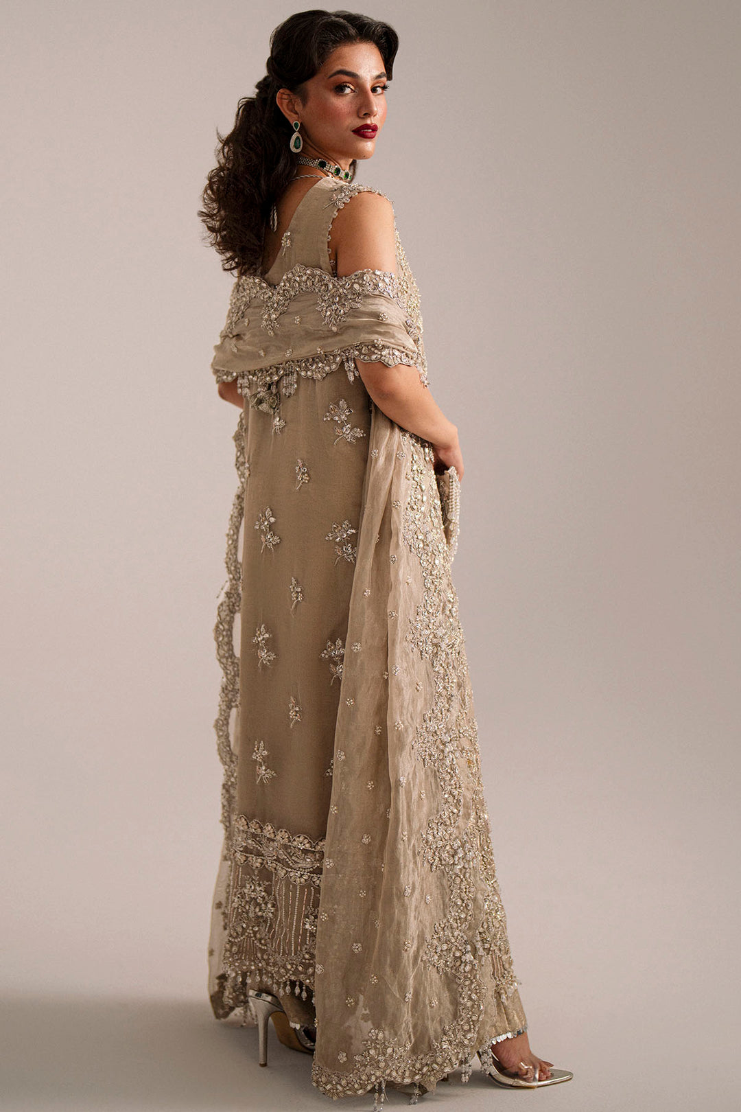 0033-MUMTAZ HAND EMBELLISHED TISSUE STITCHED