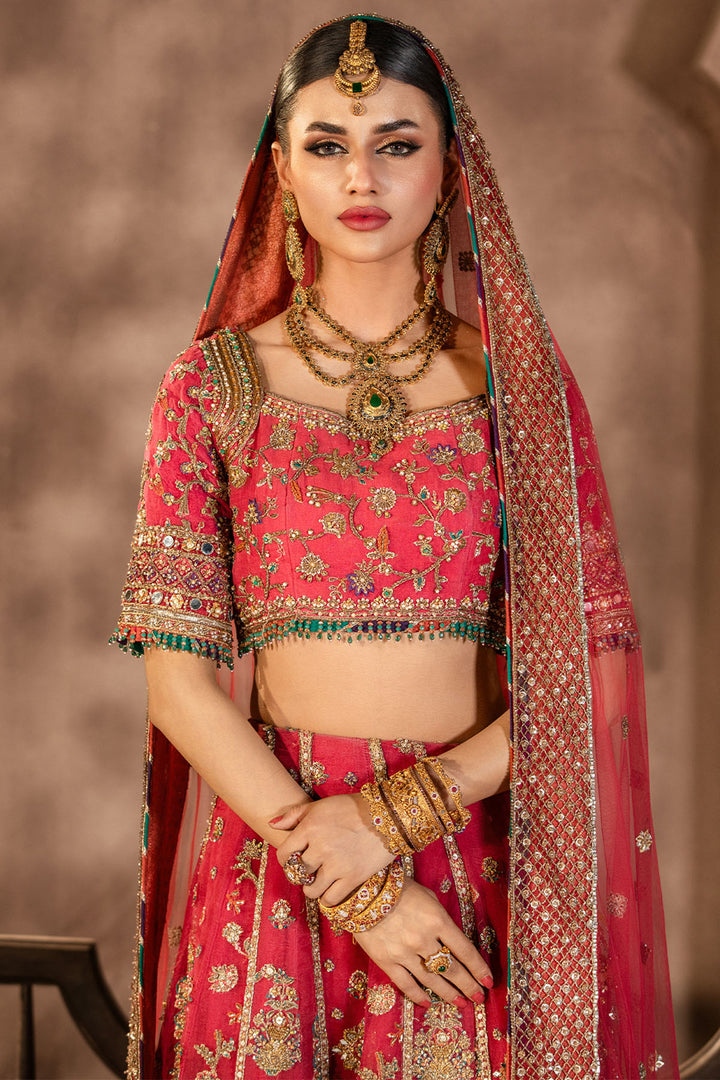 0036-SAHIBA EMBROIDERED ORGANZA STITCHED