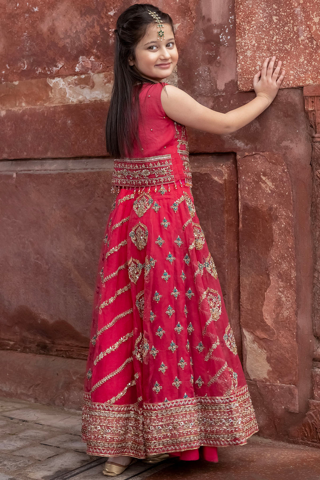 0039-EIMA EMBROIDERED ORGANZA STITCHED