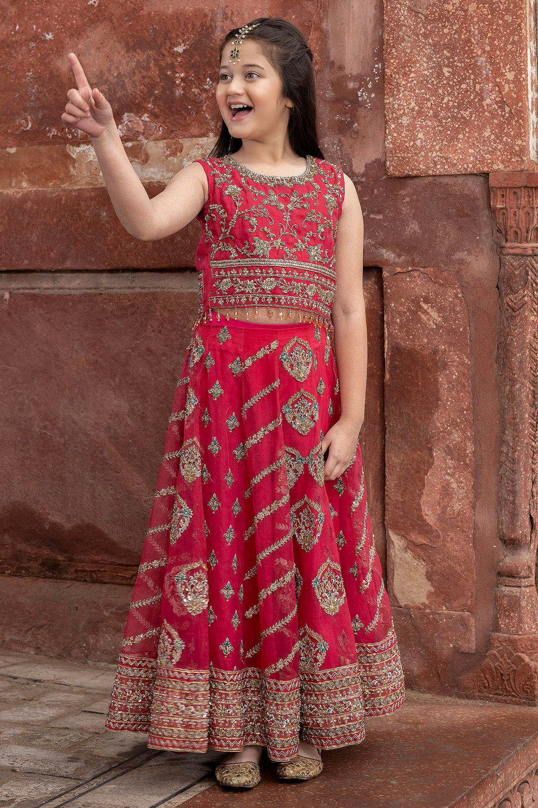 0039-EIMA EMBROIDERED ORGANZA STITCHED