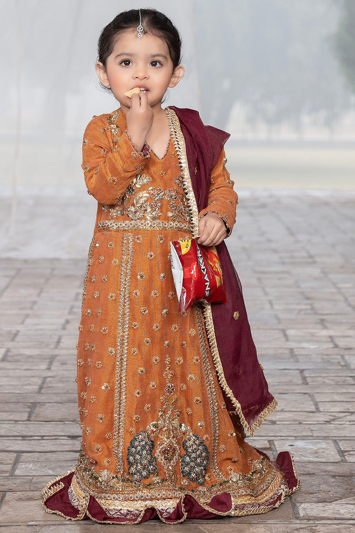 0042-OMA HAND EMBELLISHED COTTON ZARI STITCHED