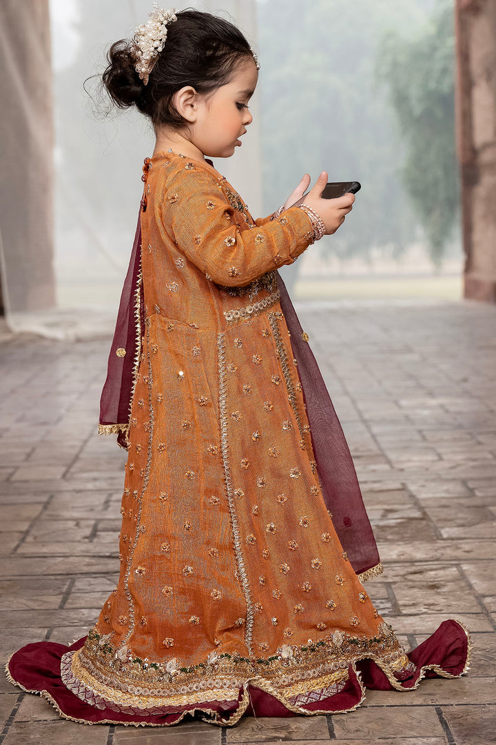 0042-OMA HAND EMBELLISHED COTTON ZARI STITCHED