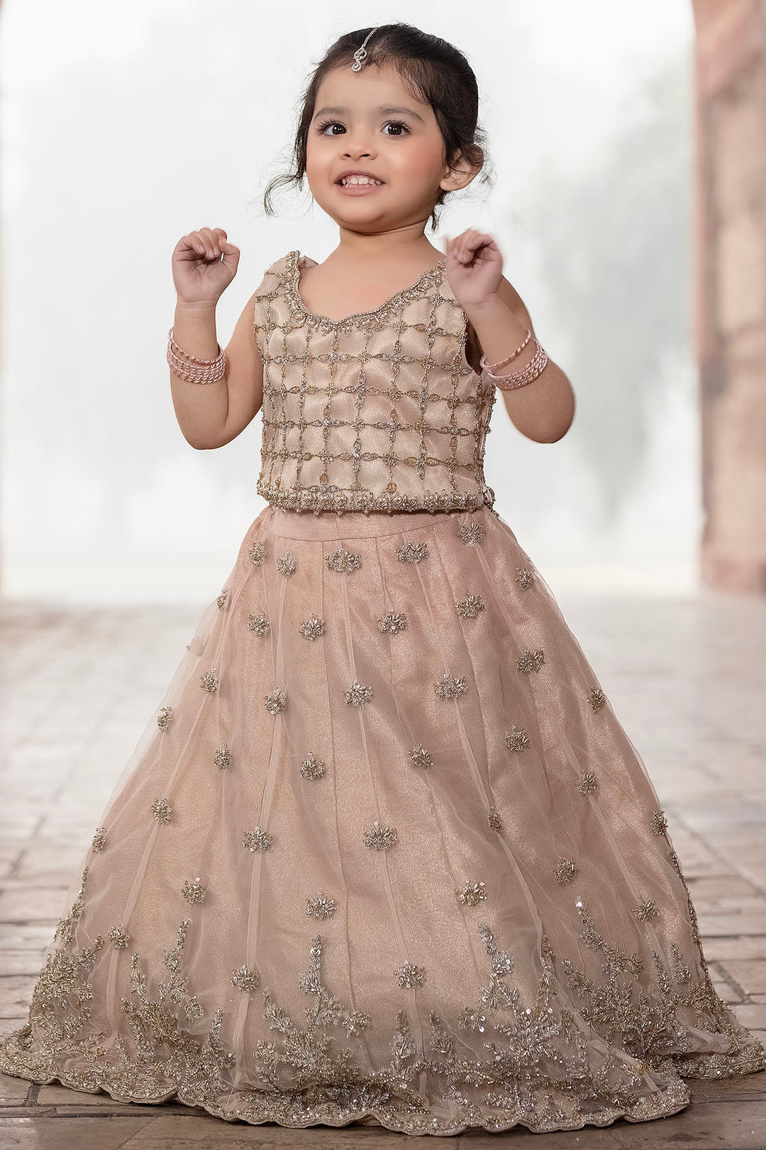 0043-ARA HAND EMBELLISHED TISSUE STITCHED