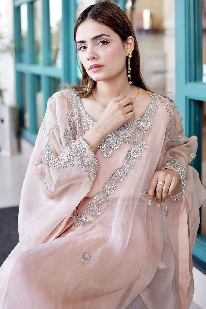 0050-BREEZY-CAPE HAND EMBELLISHED SILK STITCHED