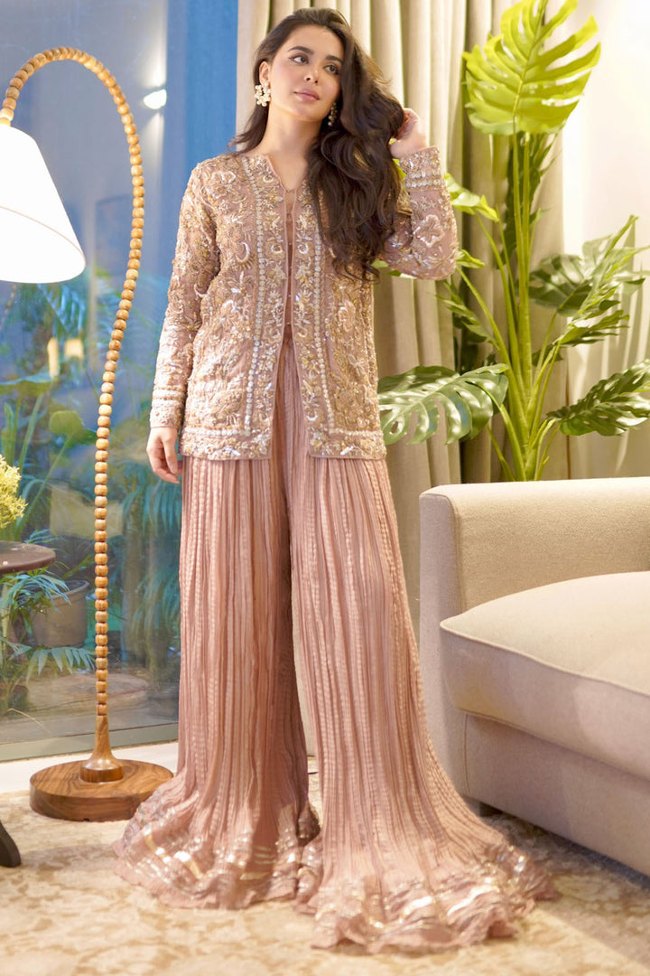 0054-KEIRA EMBROIDERED ORGANZA STITCHED