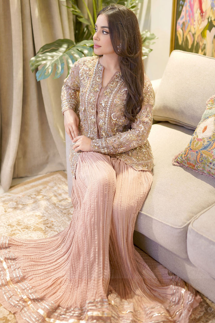 0054-KEIRA EMBROIDERED ORGANZA STITCHED