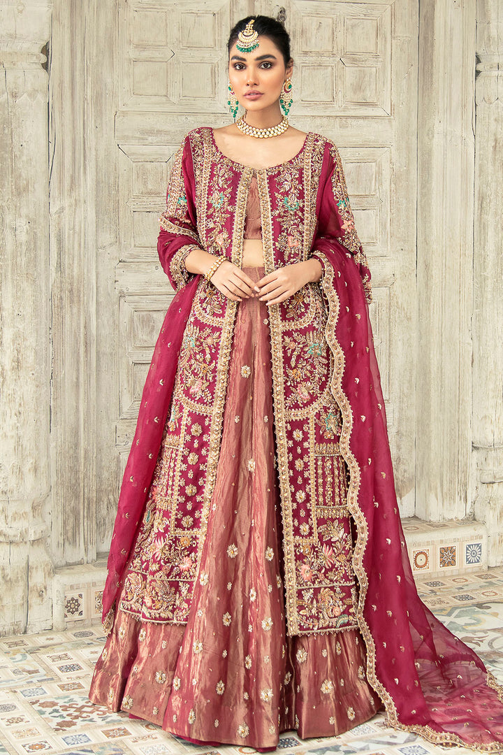 0087-MAJESTY HAND EMBELLISHED COTTON NET STITCHED