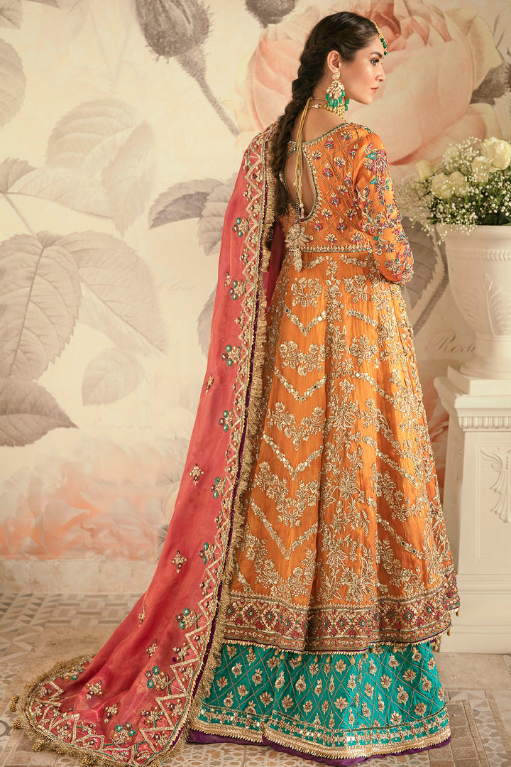 0090-FLORENCE HAND EMBELLISHED SILK NET STITCHED