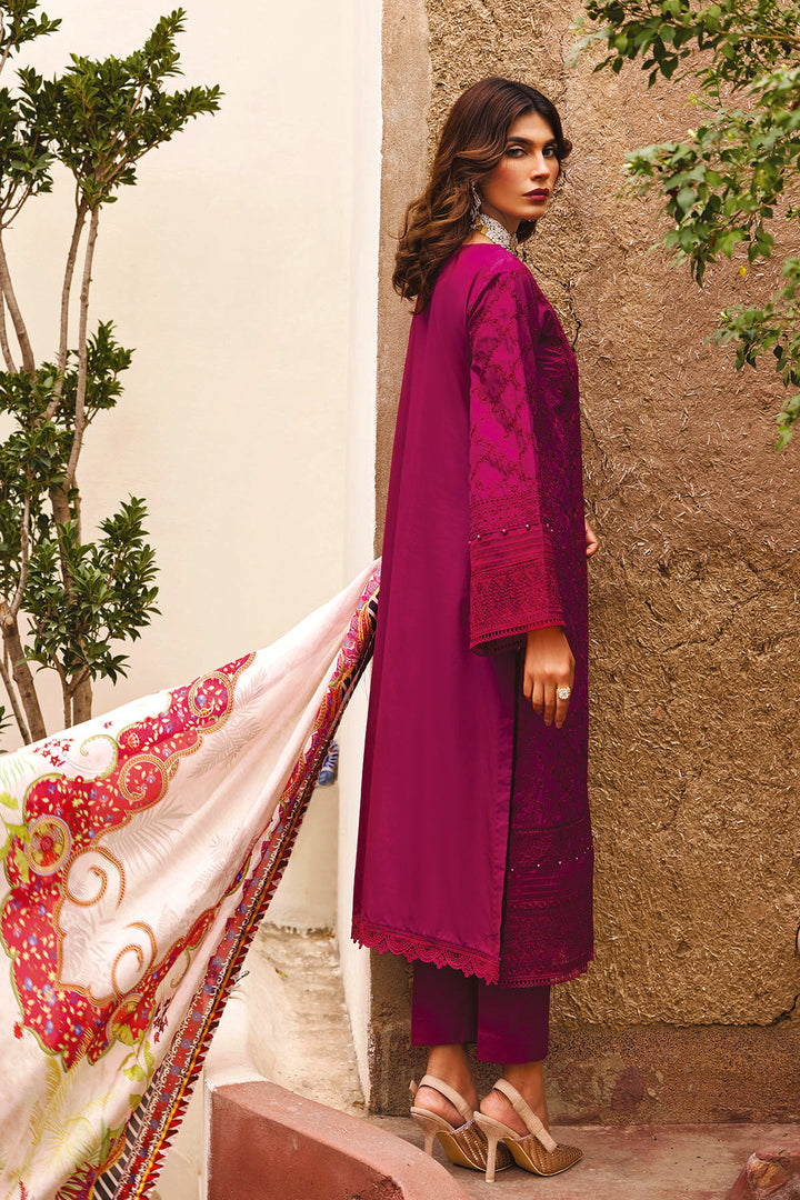 3979-ARZOU EMBROIDERED LAWN STITCHED