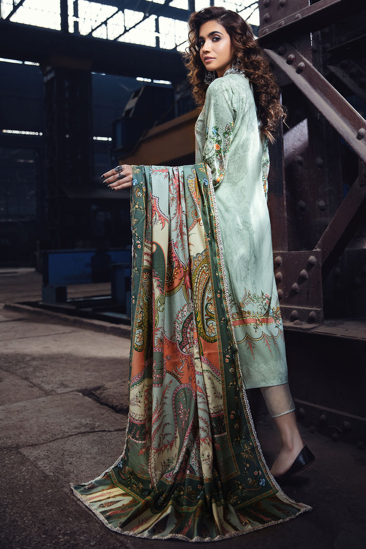 2628-PISTACHIO DIGITAL PRINTED LINEN UNSTITCHED