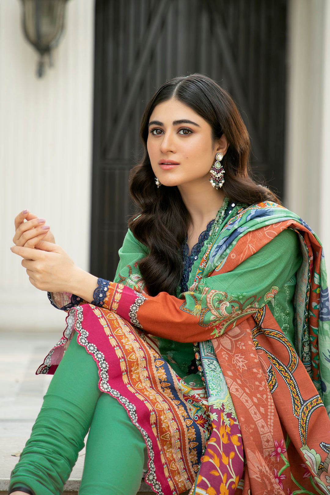 0018-CARNIVAL DIGITAL PRINTED KHADDAR UNSTITCHED
