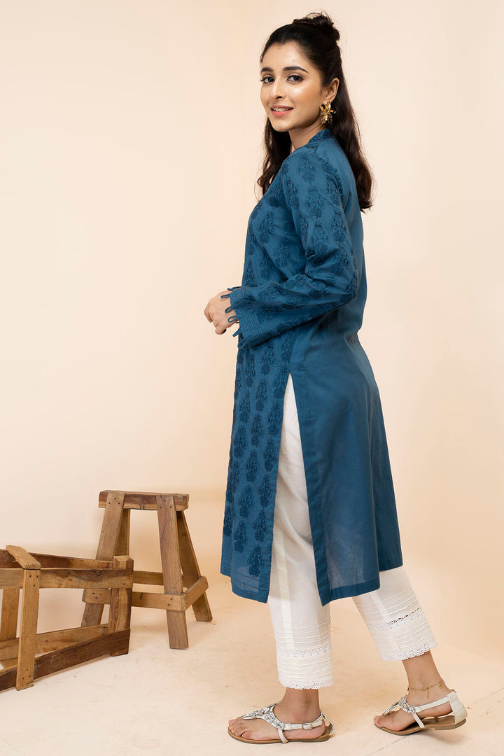 2504-GROOVY-ZINK EMBROIDERED LAWN STITCHED