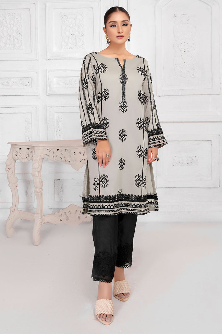 2507-KAMALA EMBROIDERED LAWN STITCHED