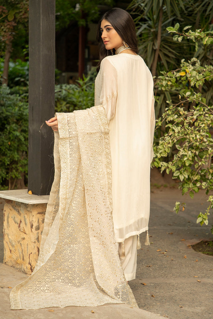 2658-SANDY EMBROIDERED BEMBERG CHIFFON STITCHED