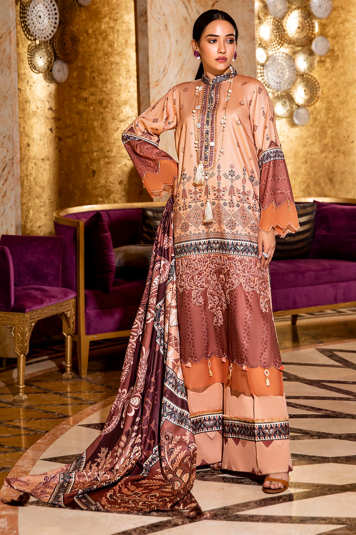 Motief Rio 2726-Del-Rio Digital Printed Cotail Unstitched – Motifz