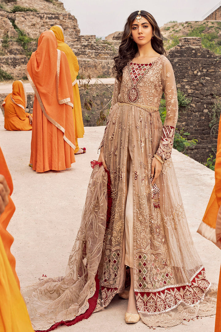 2765-RUBY-GRACE EMBROIDERED CRINKLE CHIFFON UNSTITCHED